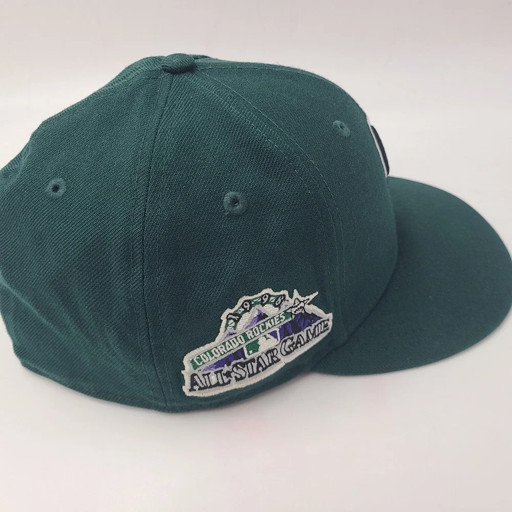 New Era brim slightly
